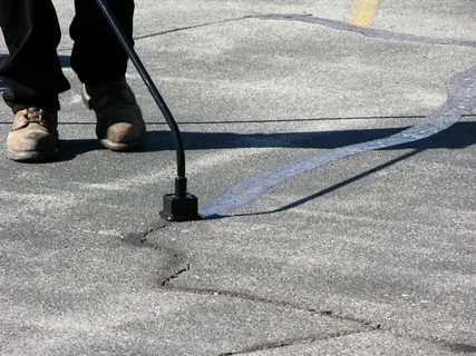 crack sealing